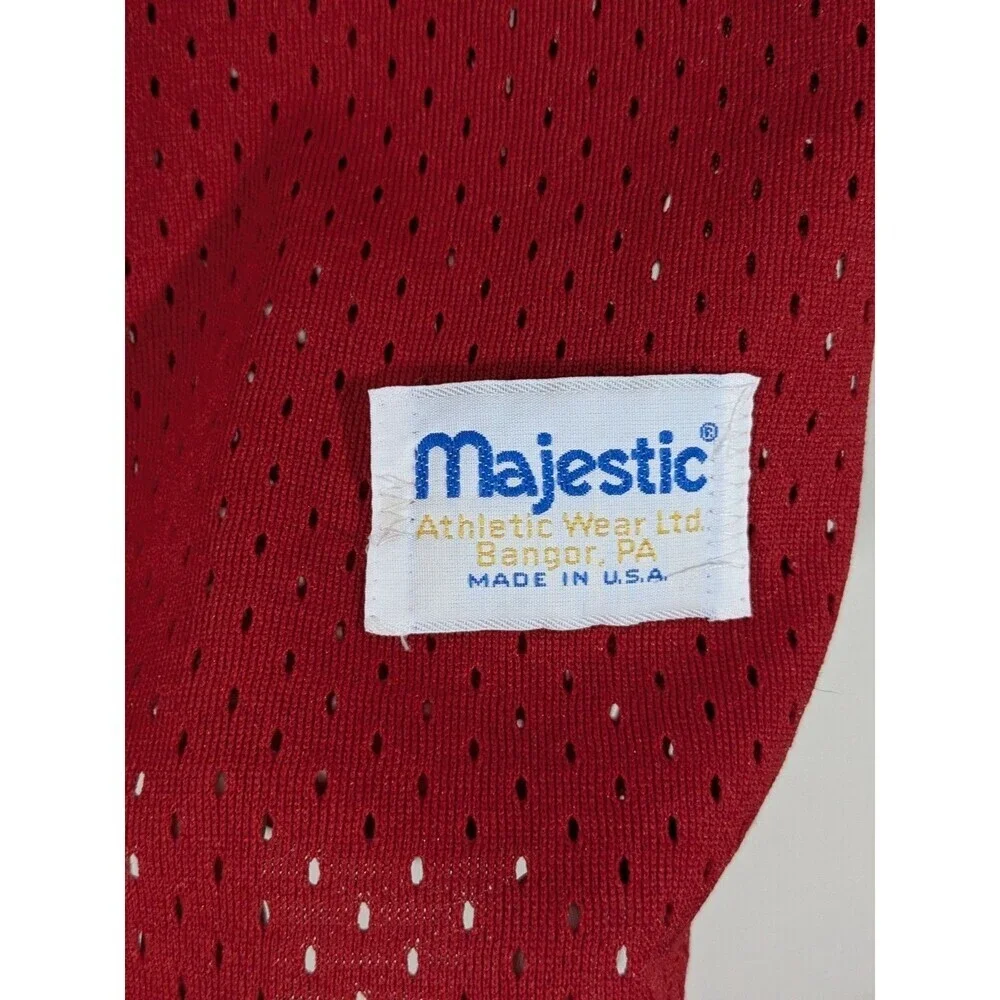VTG Majestic Authentic ST LOUIS CARDINALS BP Pullover Mesh Jersey Mens SZ M/L